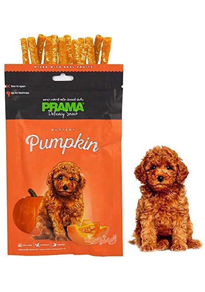 Buy Prama Pumpkin Dog Treats Online Zotails